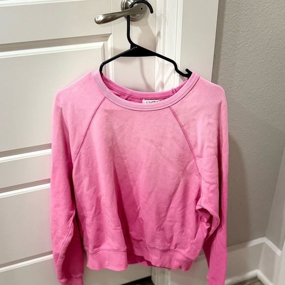 Pink Crewneck Gradient Sweatshirt - Picture 1 of 3